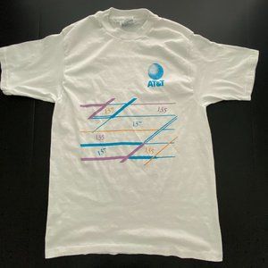 Vintage AT&T Single Stitch 50/50 T Shirt Made in USA Large